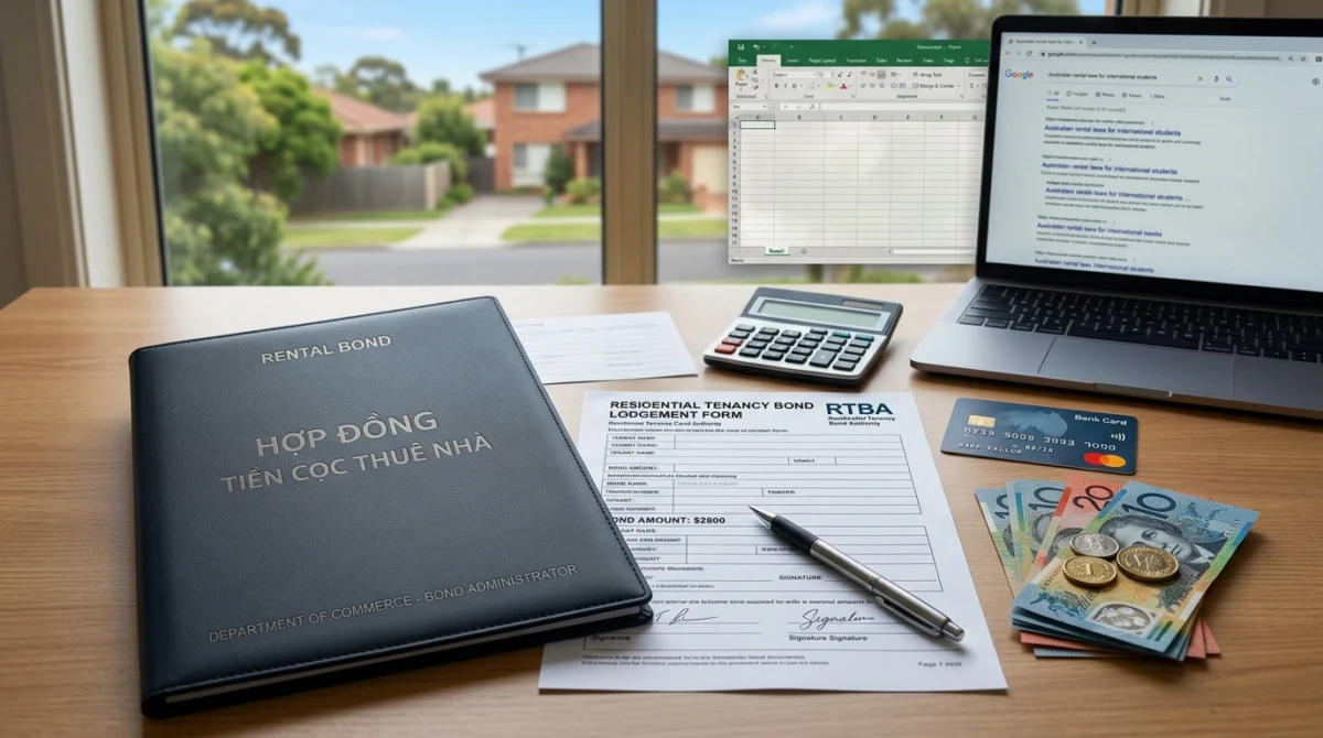 Tiền cọc rental bond được quản lý độc lập bởi cơ quan chính phủ Úc - Thuê nhà tại Úc cho du học sinh