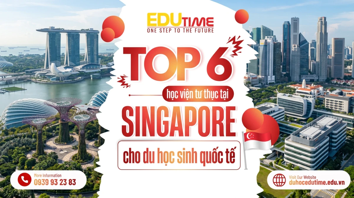 Top học viện tư thục Singapore cho du học sinh quốc tế