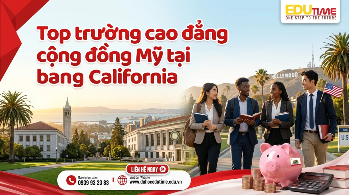 Top trường cao đẳng cộng đồng Mỹ tại bang California