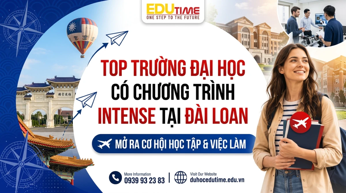 Top trường đại học có chương trình INTENSE tại Đài Loan