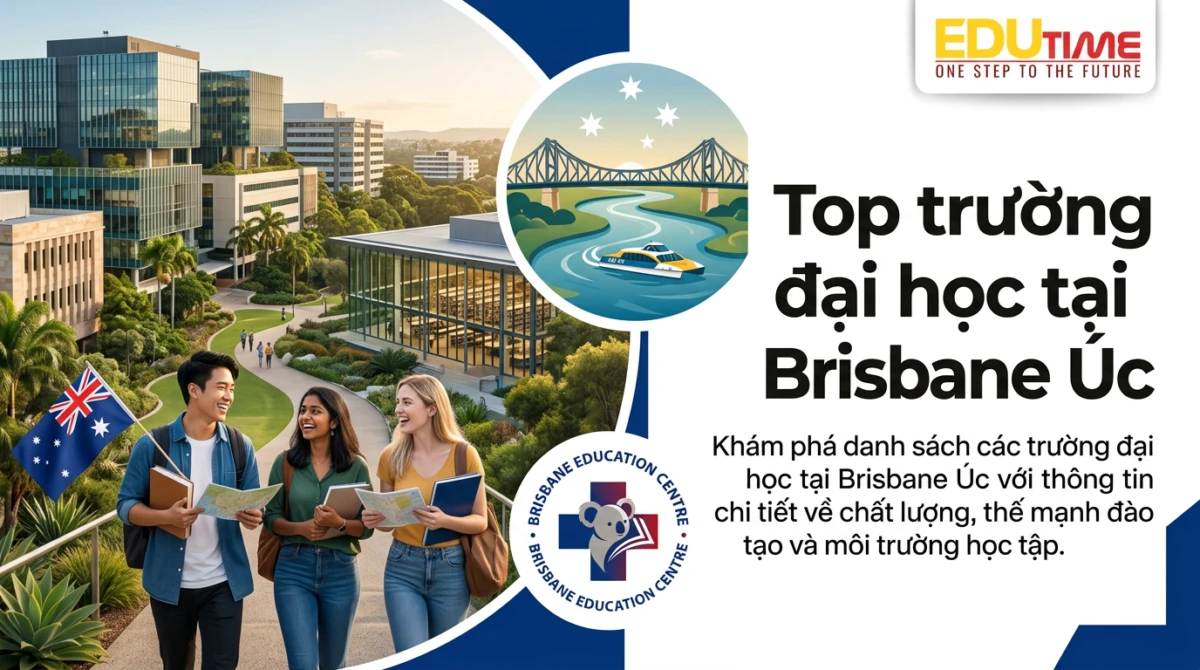 Top trường đại học tại Brisbane Úc