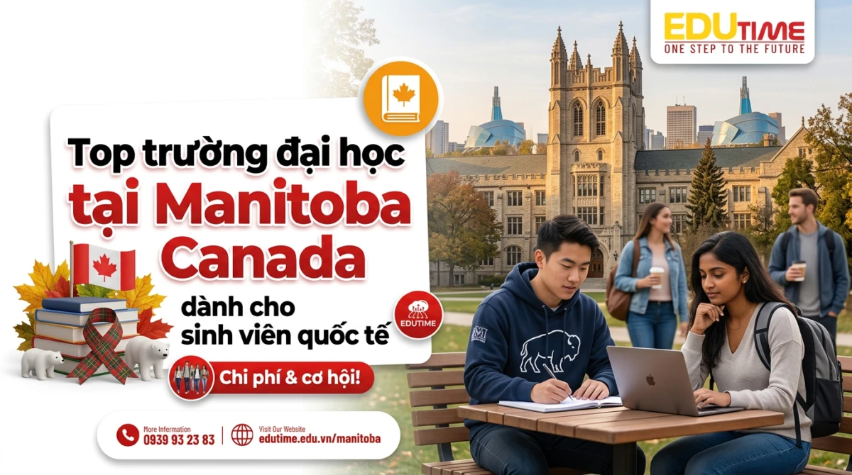 Top trường đại học tại Manitoba Canada cho sinh viên quốc tế