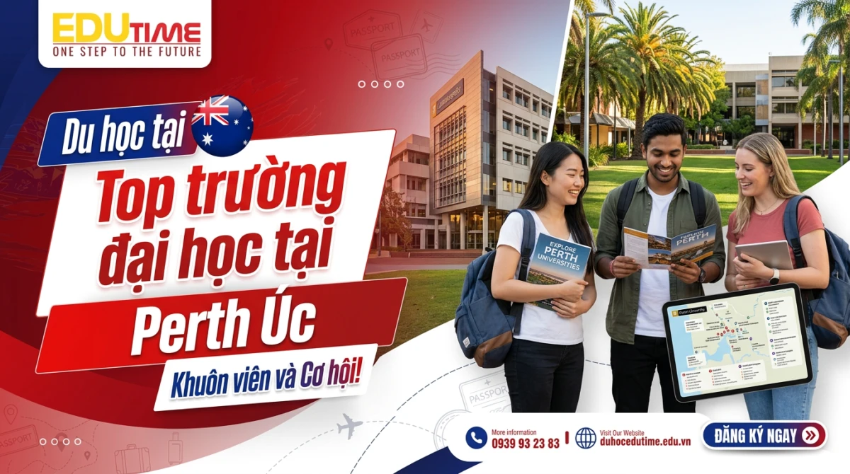 Top trường đại học tại Perth Úc