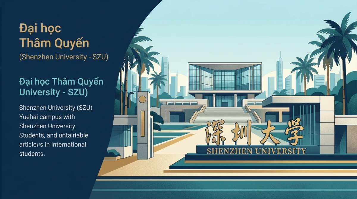 Đại học Thâm Quyến (Shenzhen University - SZU) - Top trường đại học tốt tại Thâm Quyến cho du học sinh