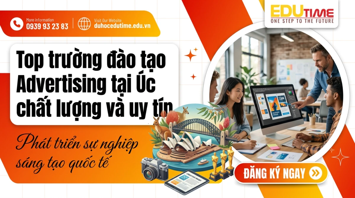 Top trường đào tạo Advertising tại Úc chất lượng và uy tín