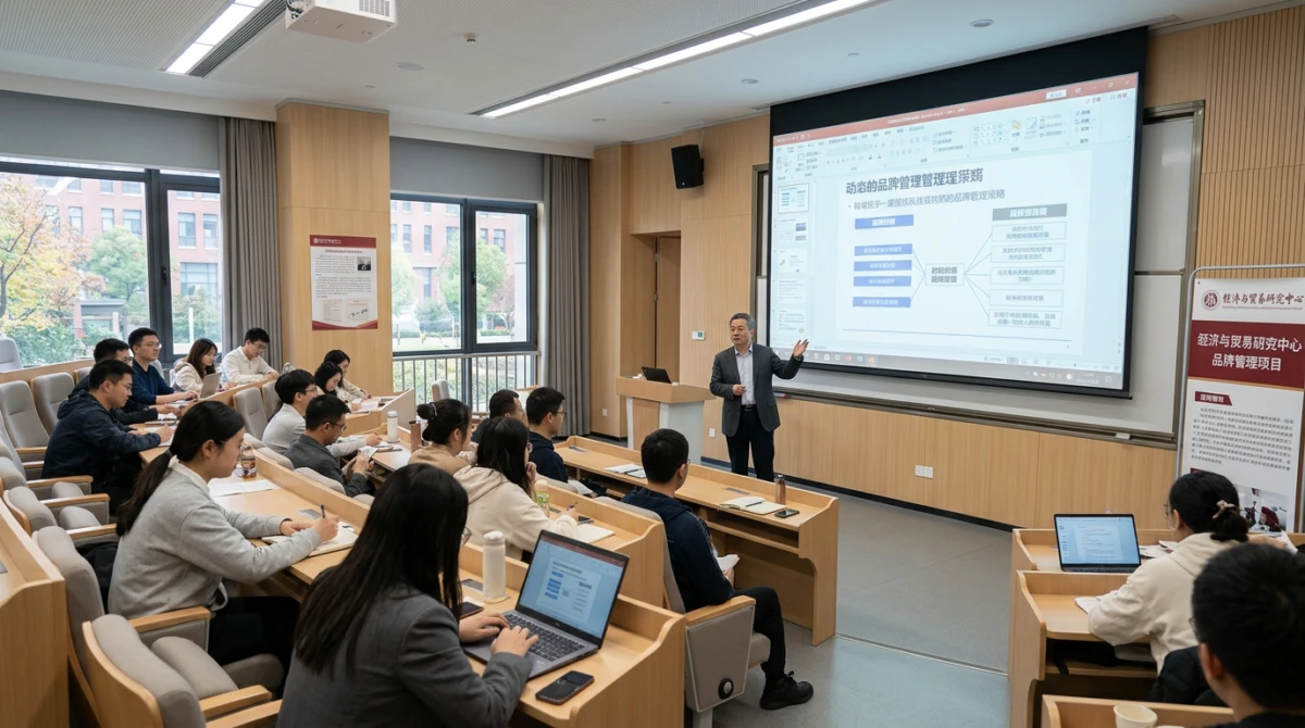Giảng đường và trung tâm nghiên cứu kinh tế tại Trung Quốc - Top trường đào tạo Brand Management tại Trung Quốc