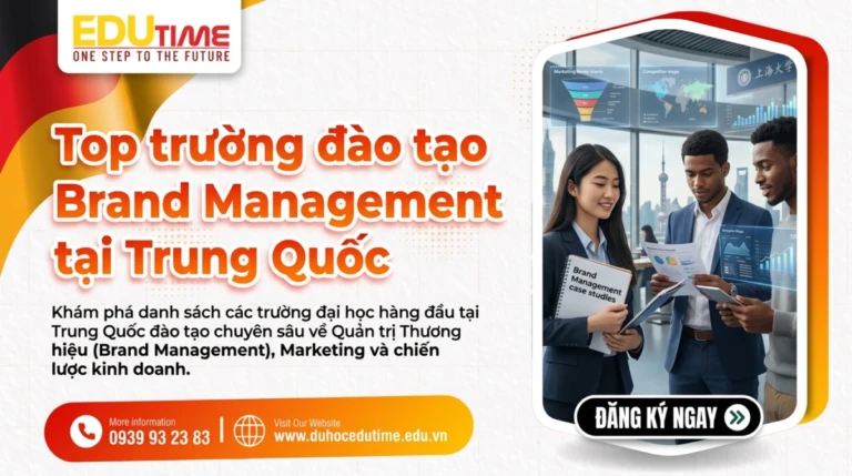 Top trường đào tạo Brand Management tại Trung Quốc