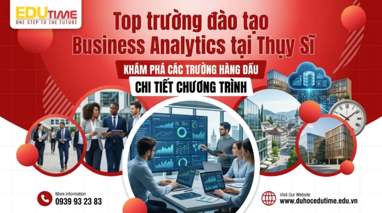 Top trường đào tạo Business Analytics tại Thụy Sĩ