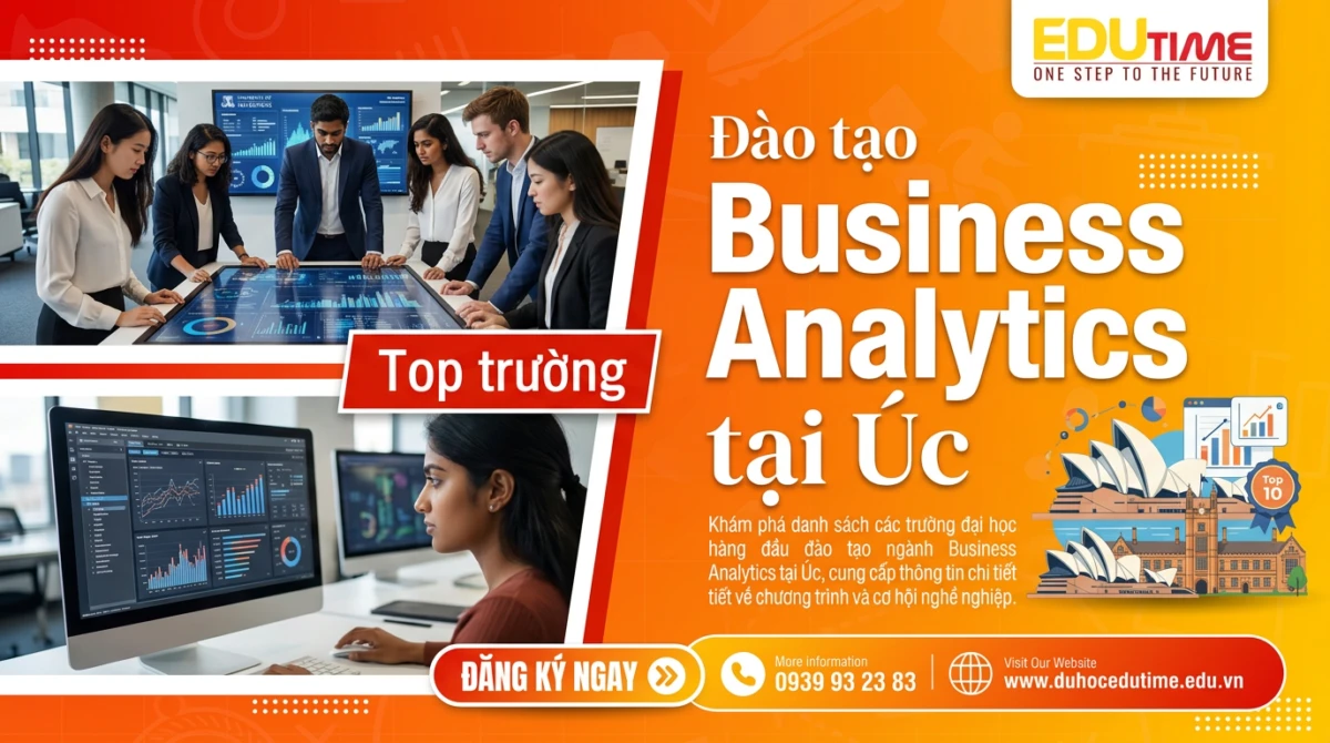 Top trường đào tạo Business Analytics tại Úc