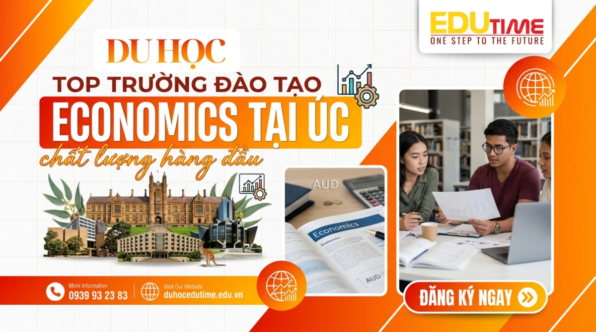 Top trường đào tạo Economics tại Úc chất lượng hàng đầu