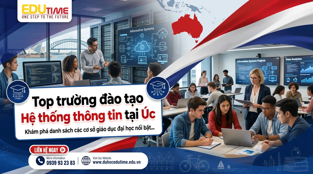 Top trường đào tạo Hệ thống thông tin tại Úc