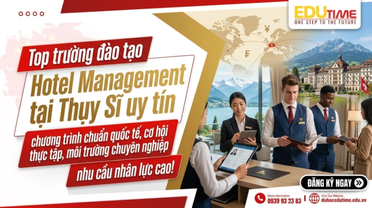 Top trường đào tạo Hotel Management tại Thụy Sĩ uy tín