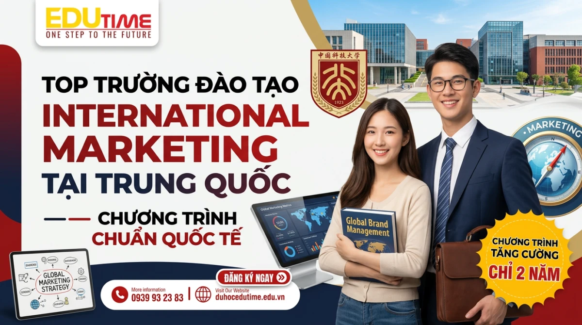 Top trường đào tạo International Marketing tại Trung Quốc