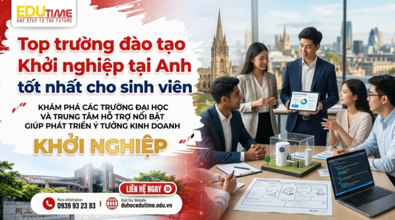 Top trường đào tạo Khởi nghiệp tại Anh tốt nhất cho sinh viên
