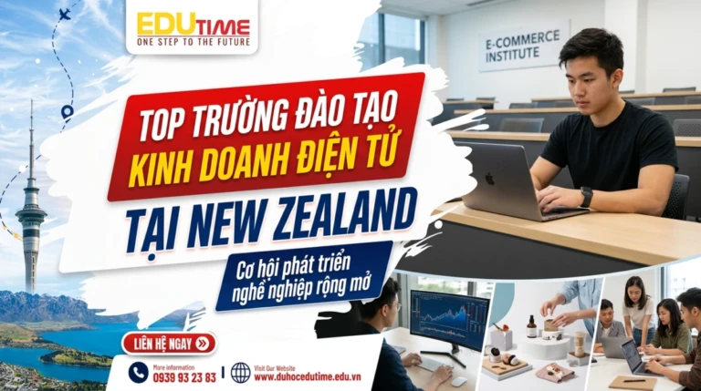 Top trường đào tạo Kinh doanh điện tử tại New Zealand