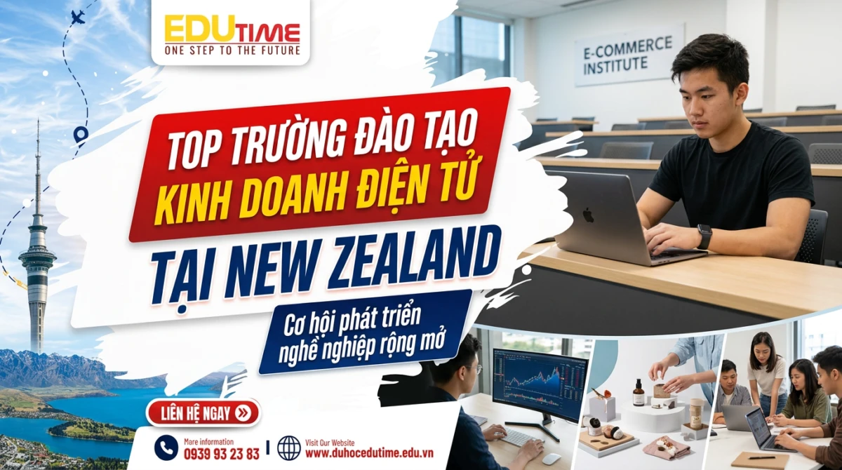 Top trường đào tạo Kinh doanh điện tử tại New Zealand