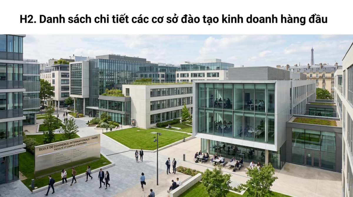 Top trường đào tạo kinh doanh quốc tế tại Pháp danh tiếng nhất 2 Cơ sở vật chất hiện đại phục vụ nghiên cứu và giảng dạy kinh doanh quốc tế tại Pháp - Top trường đào tạo kinh doanh quốc tế tại Pháp