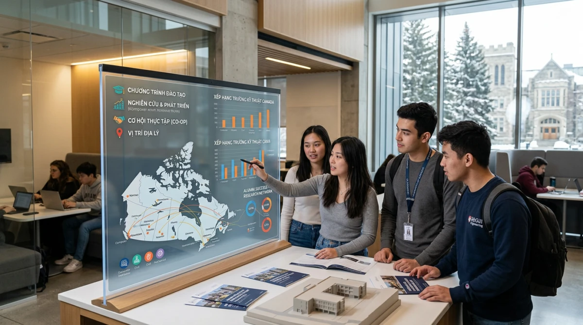 Top trường đào tạo kỹ thuật tại Canada - Tiêu chí lựa chọn và tổng quan các trường kỹ thuật hàng đầu - Top trường đào tạo kỹ thuật tại Canada