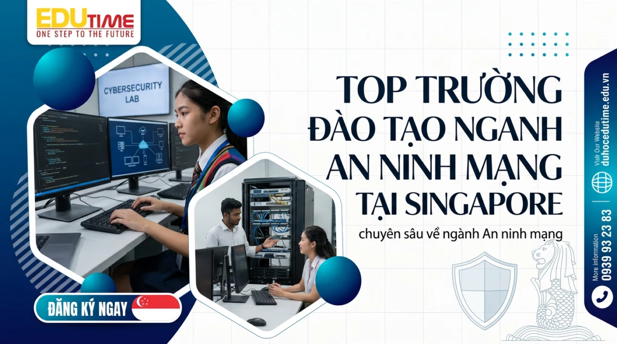 Top trường đào tạo ngành An ninh mạng tại Singapore