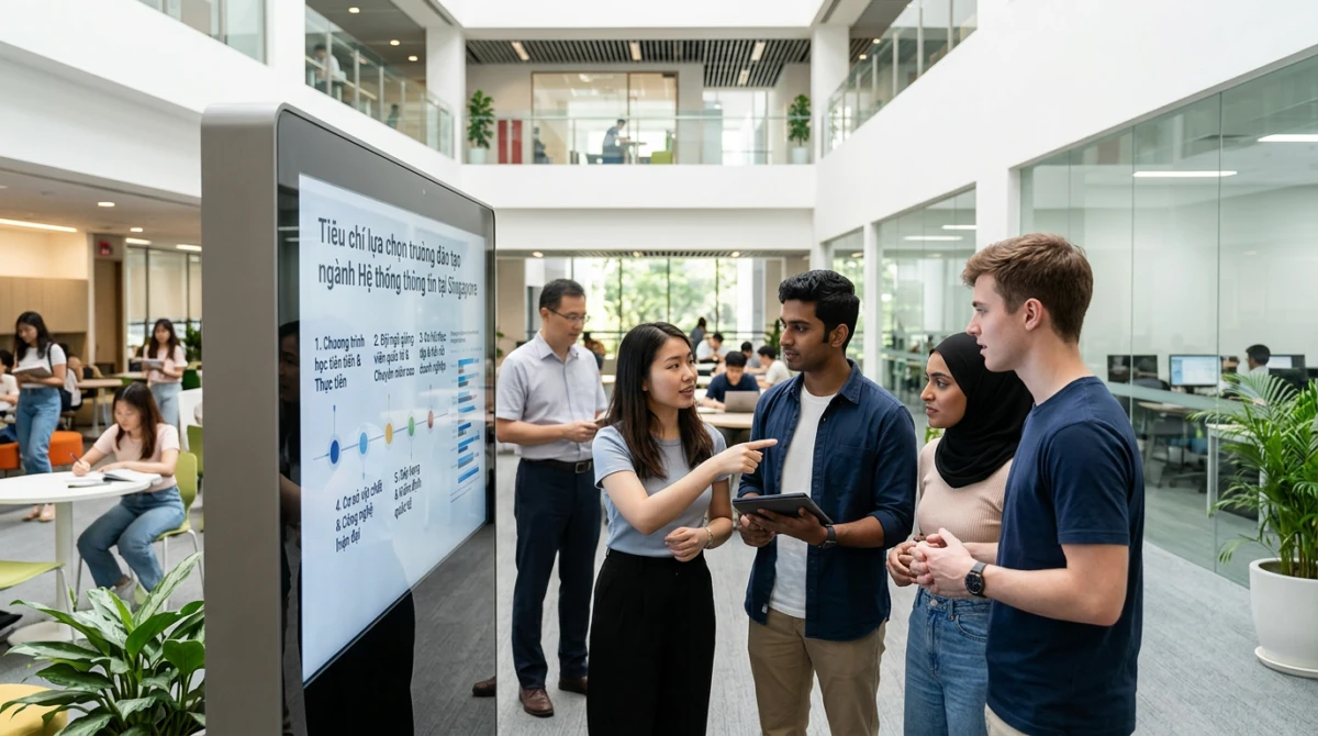Top trường đào tạo ngành Hệ thống thông tin tại Singapore chất lượng nhất 2 Hệ thống cơ sở vật chất phục vụ nghiên cứu và thực hành công nghệ - ngành Hệ thống thông tin tại Singapore