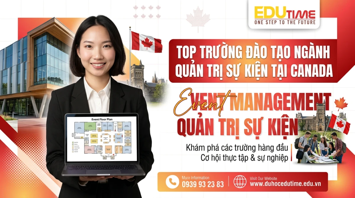 Top trường đào tạo ngành Quản trị sự kiện tại Canada