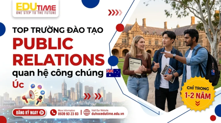Top trường đào tạo Public Relations tại Úc