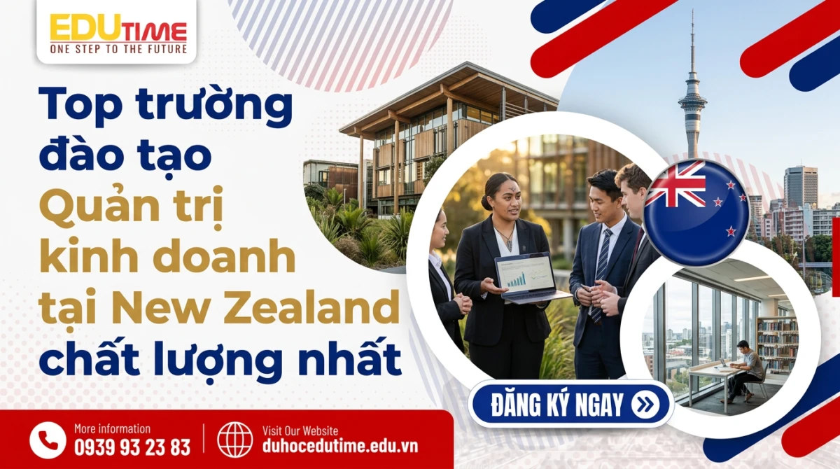 Top trường đào tạo Quản trị kinh doanh tại New Zealand chất lượng nhất