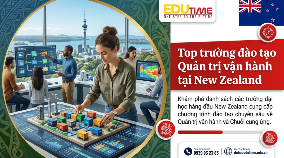 Top trường đào tạo Quản trị vận hành tại New Zealand
