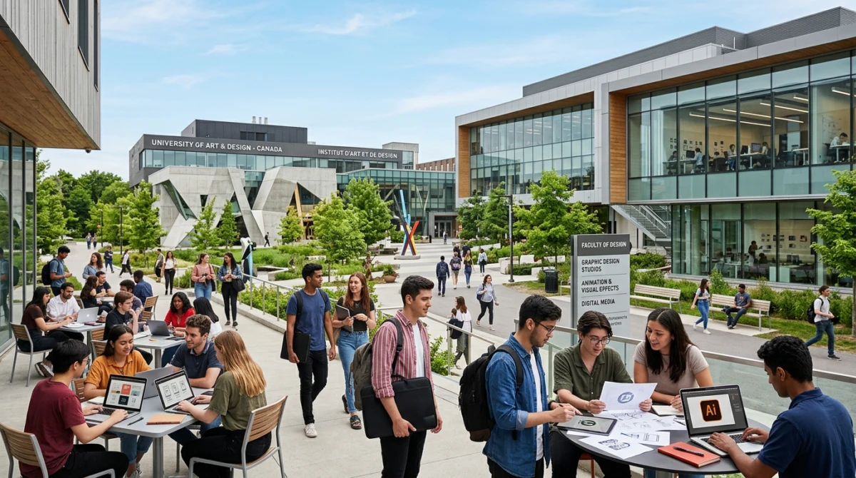 Khuôn viên các trường đào tạo nghệ thuật và thiết kế tại Canada - Top trường đào tạo thiết kế đồ họa tại Canada