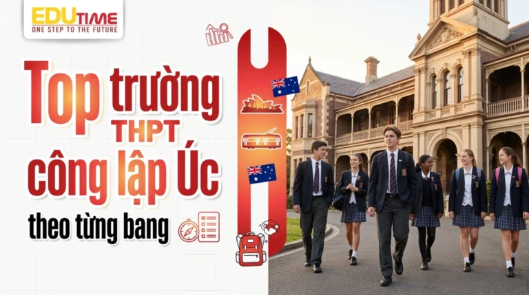 Top trường THPT công lập Úc theo từng bang