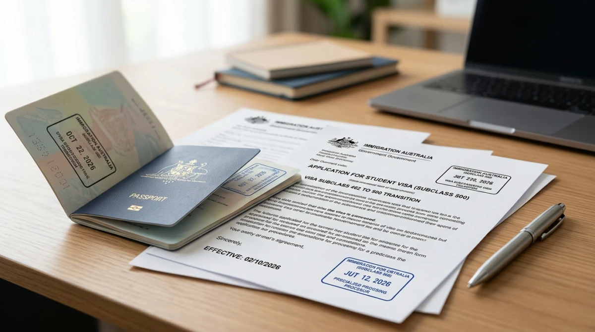 Quy định pháp lý mới từ Department of Home Affairs thắt chặt việc nộp đơn xin visa du học từ nội địa Úc - Visa 462 có chuyển sang visa 500 được không