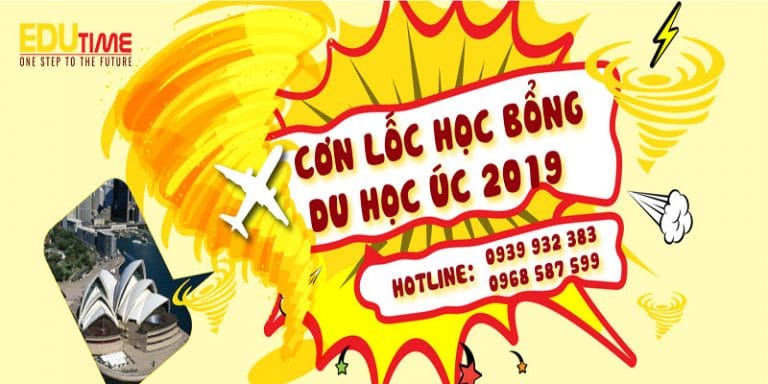 Cơn lốc học bổng cho kỳ tuyển sinh du hoc Úc!