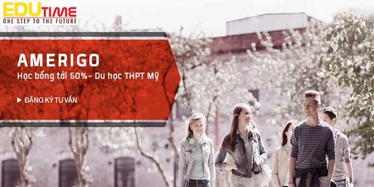 Học bổng THPT nội trú Mỹ đến 50% học phí cùng Amerigo Education